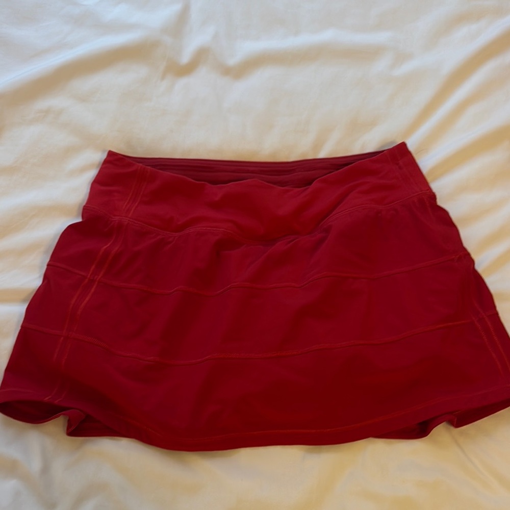 LululemonRed Athletic Skort